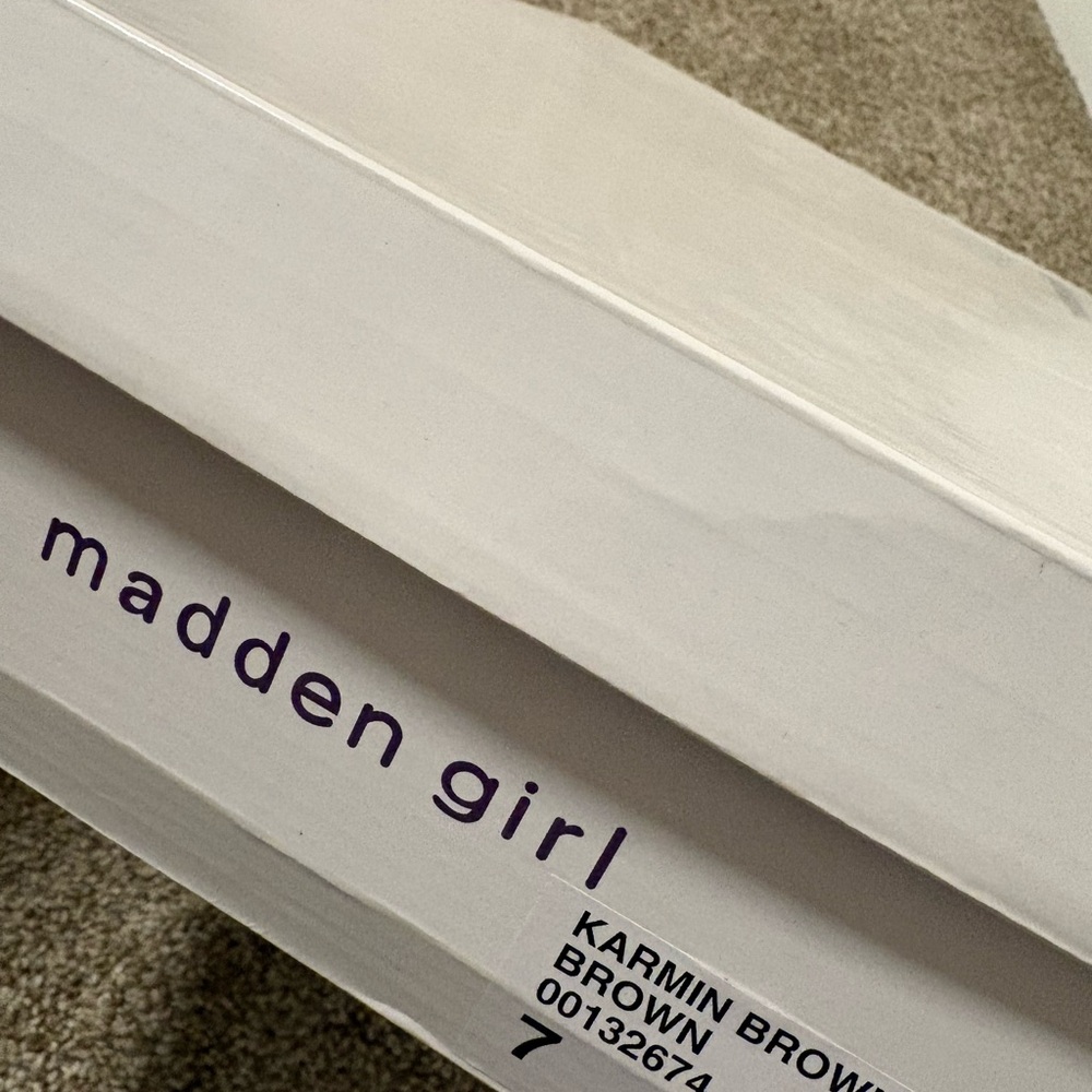 Madden Girl Brown Over the Knee Boots - Picture 5 of 5